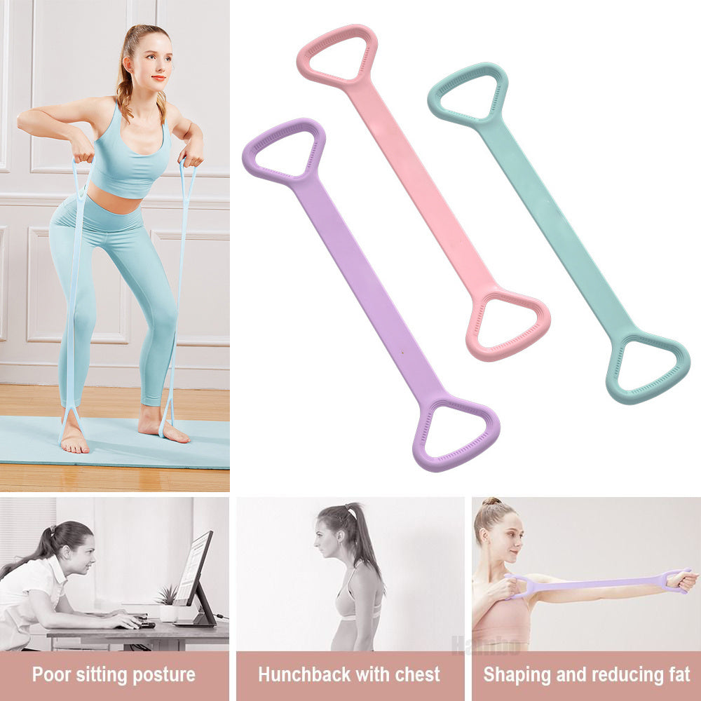 Yoga Resistance Band – für Arme, Schultern & Rücken