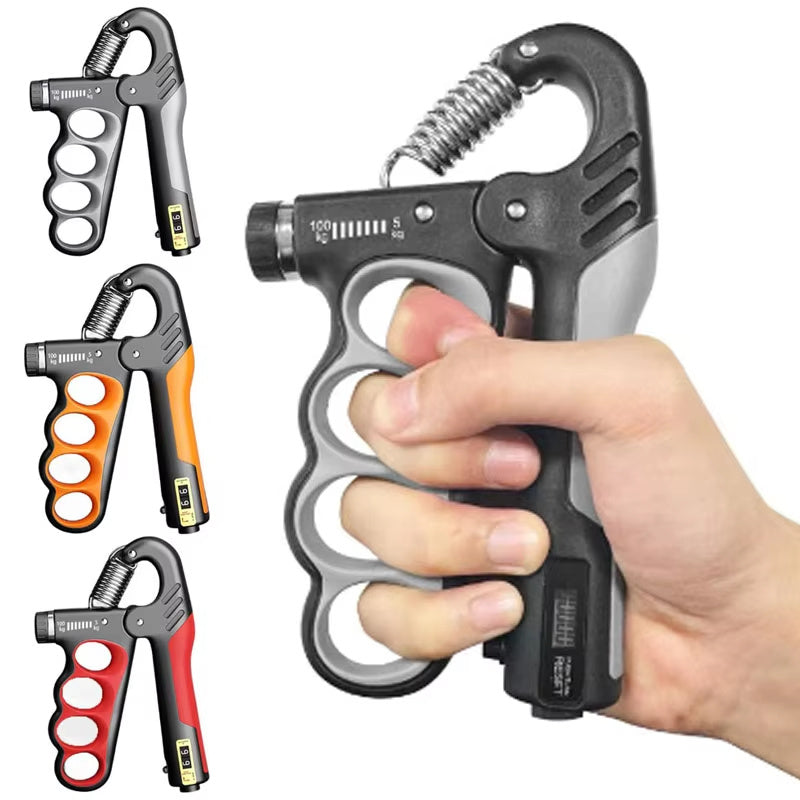 Omiinova Handmuskeltrainer – Verstellbarer Handgrip 5–100 kg mit Zähler