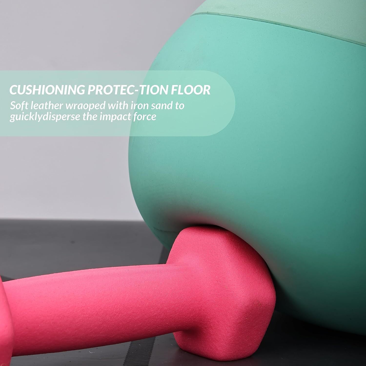 Omiinova Soft Kettlebell – Vinyl Kettlebell für Home Workouts (verschiedene Farben & Gewichte)