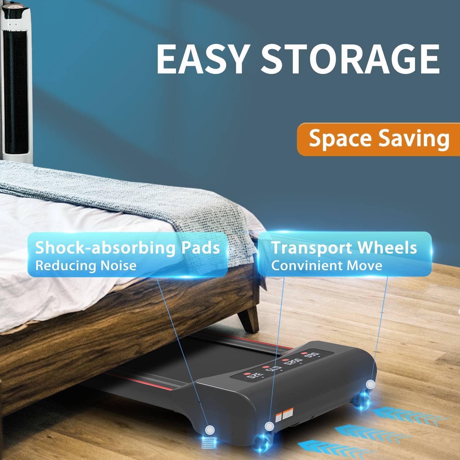 Walking Pad – Kompaktes Laufband für Zuhause & Büro