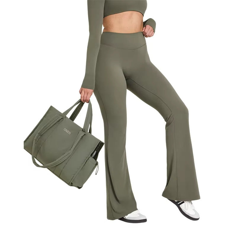 Omiinova Seamless Bootcut Yoga Pants – Flared Leggings für Damen