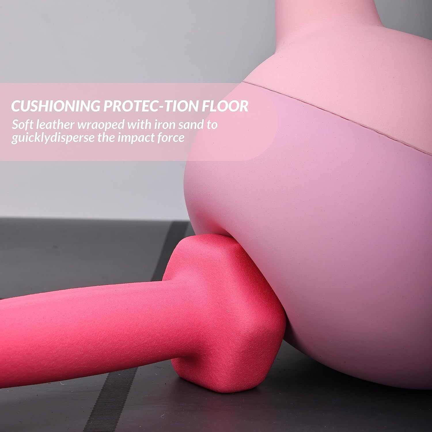 Soft Kettlebell – Vinyl-beschichtet, rutschfest & farbcodiert