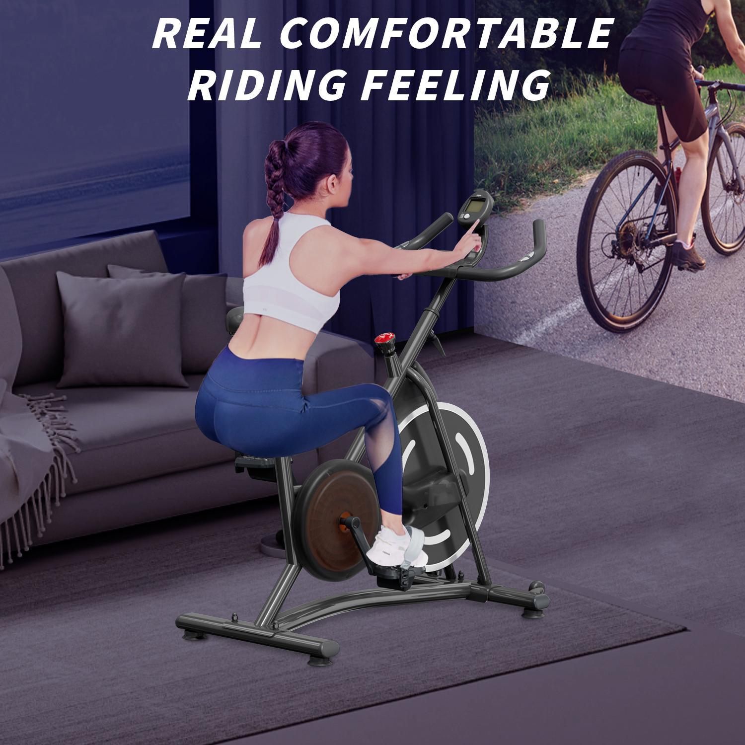 Omiinova Spinning Bike – Indoor Fitness Fahrrad mit LCD-Display