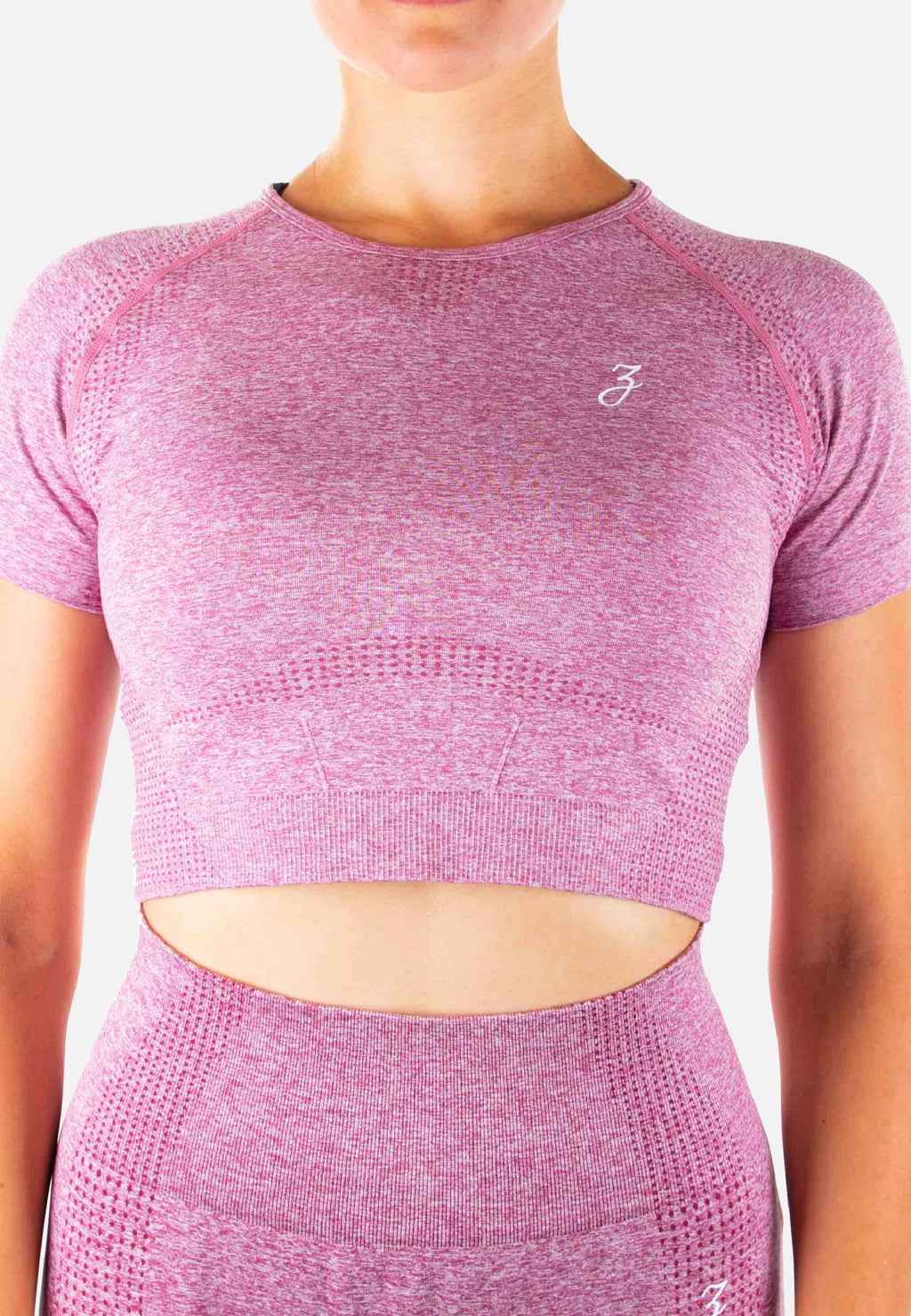 Omiinova™ Seamless Crop Top – Dynamic Pink (Damen)